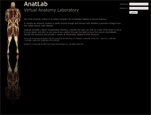 Tablet Screenshot of anatlab.net